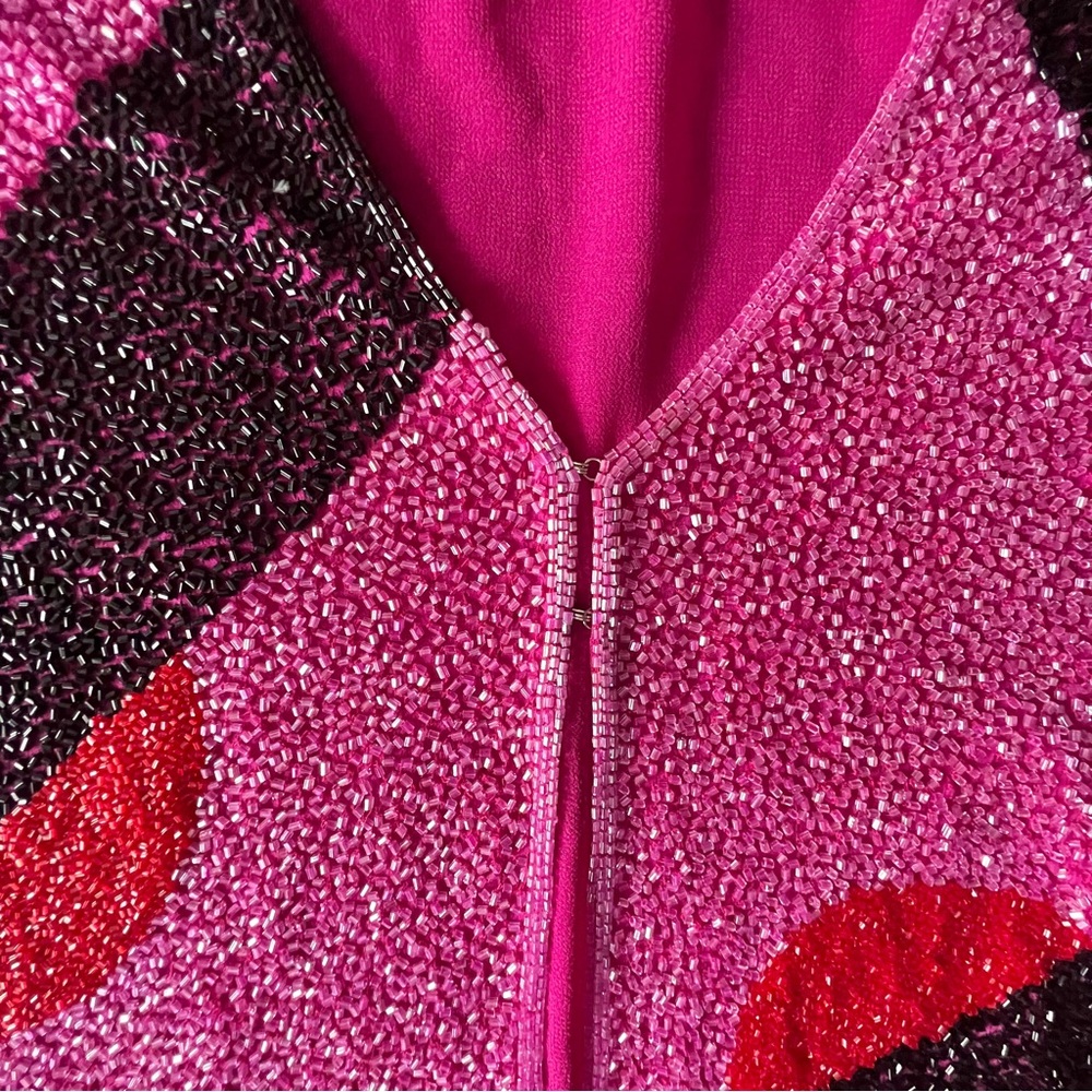 Blazer Femme Frank Usher Noir, UK 14, Avec épaulettes, Doublure Et Sequins, Très Bon état